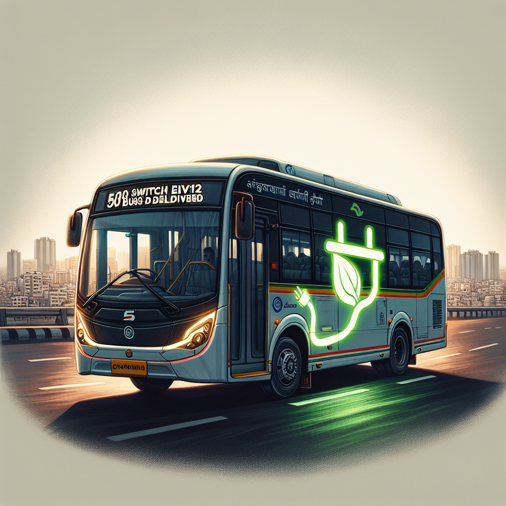 Ashok Leyland to Deliver 500 Switch EiV12 Electric Buses to Chennai's MTC