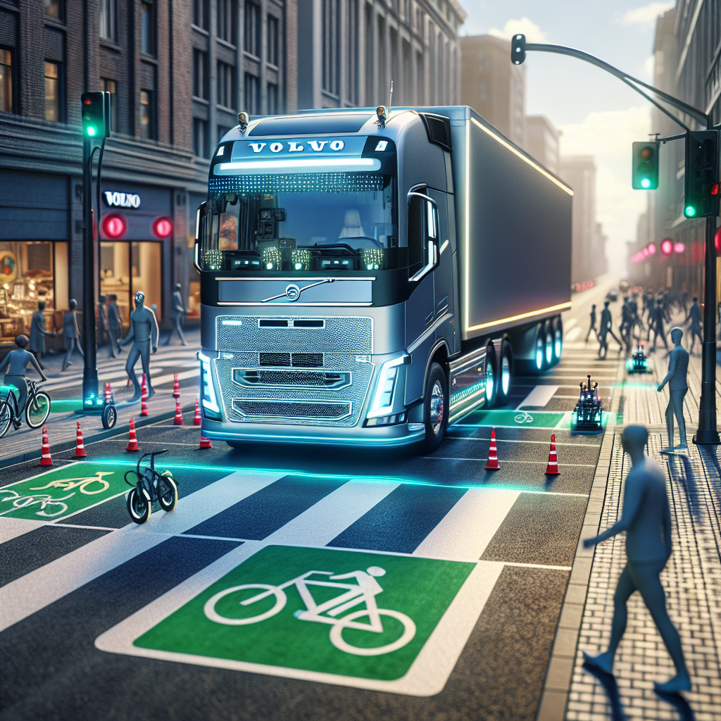 Volvo Trucks Unveils Advanced Safety Technologies for Pedestrians and Cyclists